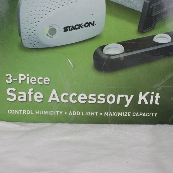 STACK-ON 3 Pieces Safe Accessory Kit:Led Motion Light, Dehumidifier, Pistol Rack - Picture 2 of 13